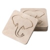 Native DÃ©cor Elephant Coaster - Set of 4 Photo