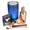 Gin Tribe - 7 Piece Manhattan Cocktail Shaker Set - Copper Photo