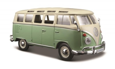 Photo of Maisto - 1/25 Volkswagen Samba Van - Green
