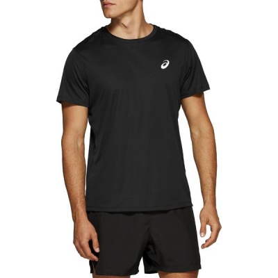 Photo of Asics Men's Silver Shorts Sleeve Top