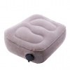 Travelsky Inflatable Folding Head Foot Rest Pillow 1 Layer - Grey Photo