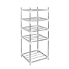 Stainless Steel 5-Tier Storage Rack Photo