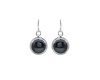 Miss Jewels Hematite Drop Earrings in Sterling Silver Photo