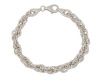 Miss Jewels 21cm 925 Sterling Silver Hollow Bracelet Photo