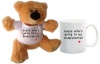 Qtees Africa Guess Who's Going to be Godparents Teddy Bear & Mug Combo Photo