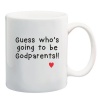 Qtees Africa Guess Who's Going to be Godparents Mug Photo