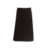 Chef Works 3/4 Bistro Apron - Black Photo