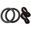 Gymnastic Rings with Adjustable Straps - Black Photo