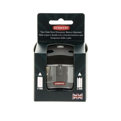 Photo of Derwent Twin Hole Sharpener Battery Operated 2302332
