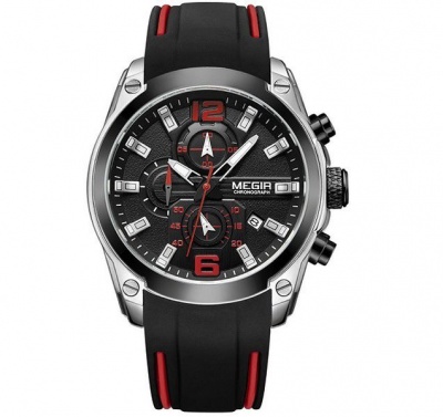 Photo of Megir Mens Sport Style Chrono Display Quartz Watch