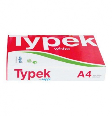 Photo of Typek : A4 White Copy Printer Paper - 1 Ream