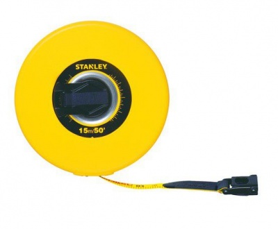 Photo of Stanley Tools - 15m Fiberglass Tape - Yellow