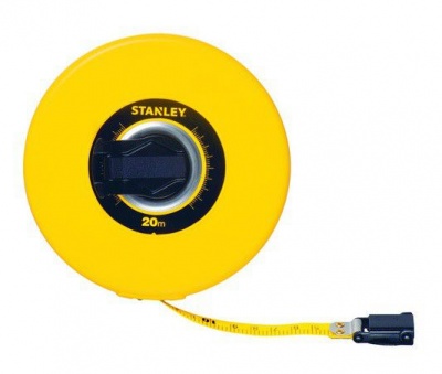 Photo of Stanley Tools - 20m Fiberglass Tape - Yellow