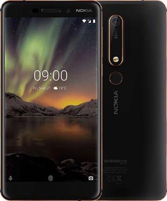 Photo of Nokia 6.1 32GB - Black Copper Accents Cellphone