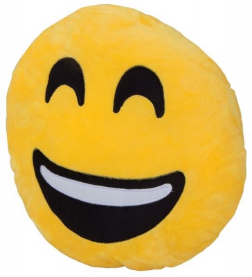 Emoji 30cm Cushion Smiley