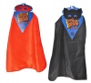Bulk Pack x 4 Dress Up Cape Child Hero & Eye Mask - Assorted Photo