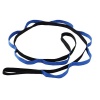 Multi-Grip Yoga Stretch Strap - Blue Photo