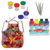 Melissa & Doug Paint Set & Apron - Flower Photo