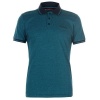 Pierre Cardin Men's Pin Stripe Polo Shirt - Navy & Teal [Parallel Import] Photo