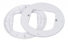 PetSafe - Microchip Cat Flap Mounting Adaptor - White Photo