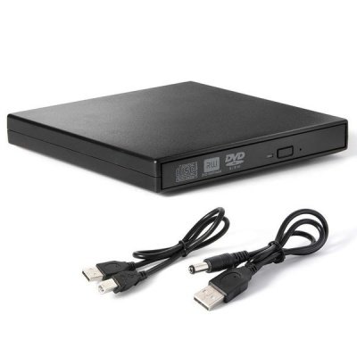 Photo of GS USB 2.0 External DVD RW Optical Drive - Black