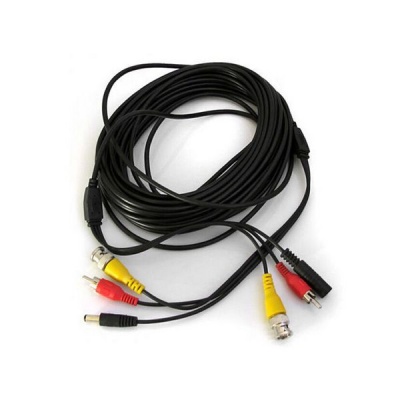 Photo of 10m CCTV Camera Cable BNC Connector & Power Cable