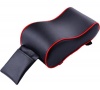 PU Leather Universal Auto Car Armrest Pad - Black Photo