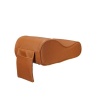 PU Leather Universal Auto Car Armrest Pad - Brown Photo