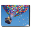 LASA Wall Art Painting with Clock - Fly Home Photo