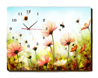Photo of LASA Wall Art Painting with Clock - Sweet Moment