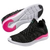 Puma Women's Ignite Flash EvoKnit Running Shoes - Black Photo