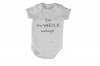I'm the Whole Package Baby Grow - White Photo