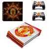 Skin-Nit Decal Skin for PS4 Pro: Manchester United - Red & White Photo