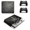 Skin-Nit Decal Skin for PS4 Pro - Metal Design Console Photo