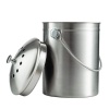 Stainless Steel Deodorize Compost Trash Bin Photo