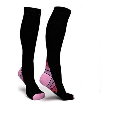 Photo of Long Compression Socks 2 Pack - Pink