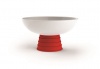 Andy Cartwright - Topsy-Turvy Snack Bowl - Red Photo