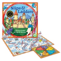 eeBoo Slips Ladders Board Game