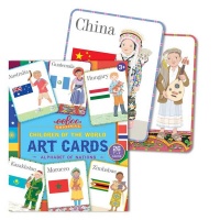eeBoo Educational Art Cards Children of the World An Alphabet of Nations