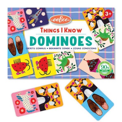 Photo of eeBoo Little Dominoes Game - Things I Know