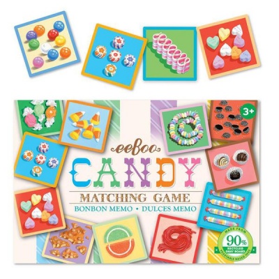 Photo of eeBoo Memory & Matching Family Game - Candy