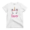 Qtees Africa Unicorn Birthday Two T-Shirt Photo