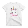 Qtees Africa Unicorn Birthday Three T-Shirt Photo