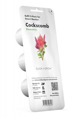 Photo of Click and Grow Cockscomb Refill for Smart Herb Garden - 3 Pack