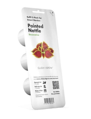 Photo of Click and Grow Painted Nettle Refill for Smart Herb Garden - 3 Pack