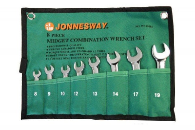 Photo of Jonnesway - Midget Combination Wrench - Set of 8