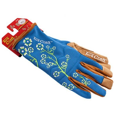 Photo of Tork Craft Ladies Slim Fit Garden Gloves - Blue