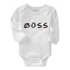 Qtees Africa Boss Long Sleeve Baby Grow Photo