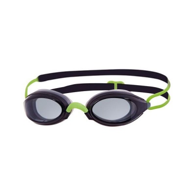 Photo of Zoggs Fusion Air Swimming Goggles - Black/Green/Smoke