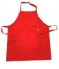 DSA - 100% Cotton Apron - Red Photo